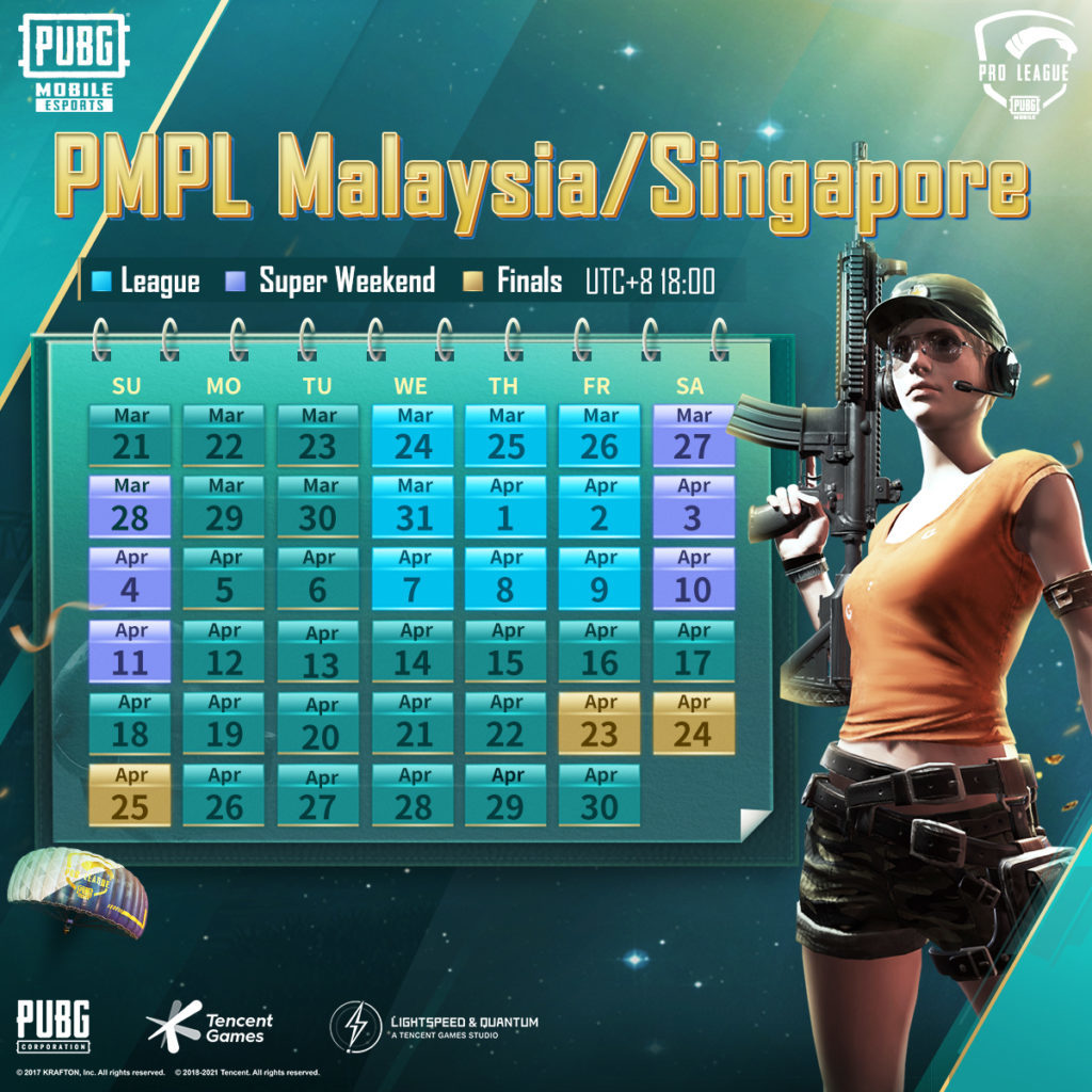 PUBG Mobile Pro League season 3 for SEA regions 1