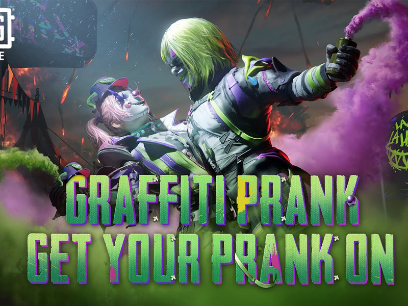 How to play the Graffiti Prank mode in PUBG Mobile 2